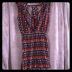 Patterned summer blouse